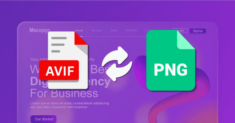 AVIF zu PNG Konvertieren: Kostenlos AVIF to PNG Umwandeln